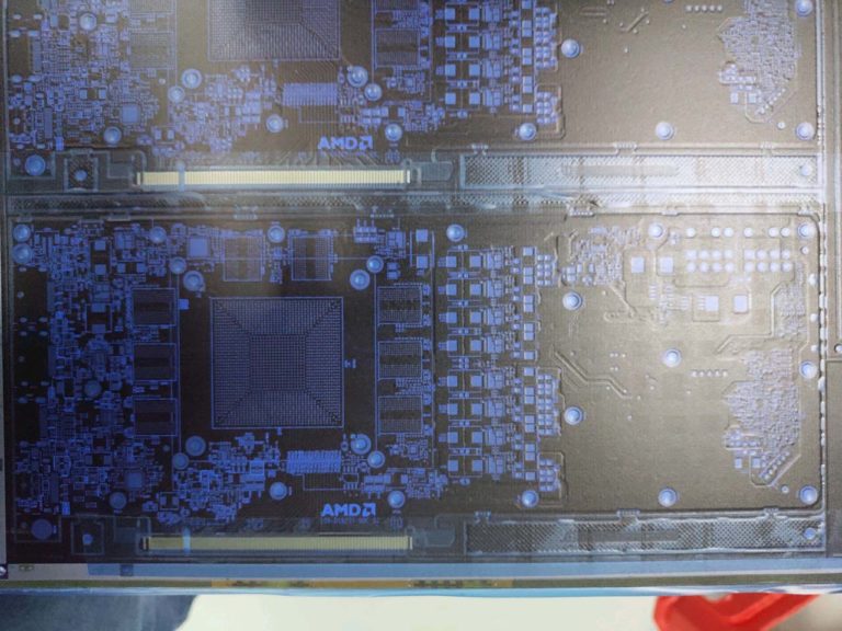 Un PCB de RADEON Navi repéré sur Internet : de la GDDR6 en 256 bits
