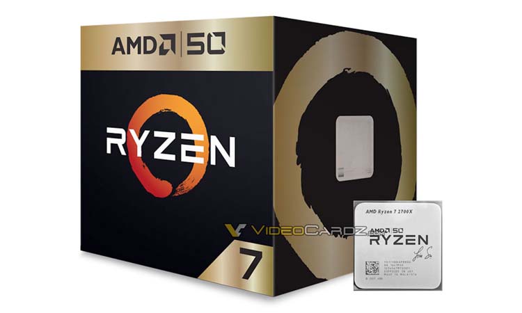 Ryzen 7 2700X 50th Anniversary : la signature de Lisa Su sur l&rsquo;IHS