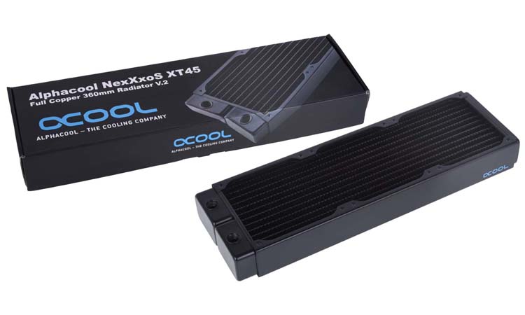 Alphacool lance ses radiateurs NexXxoS V2