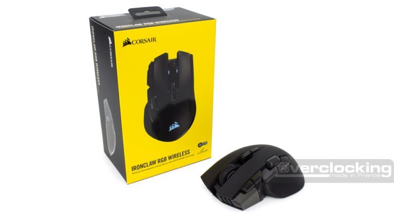 IronClaw RGB Wireless : la nouvelle griffe de fer de Corsair débarque