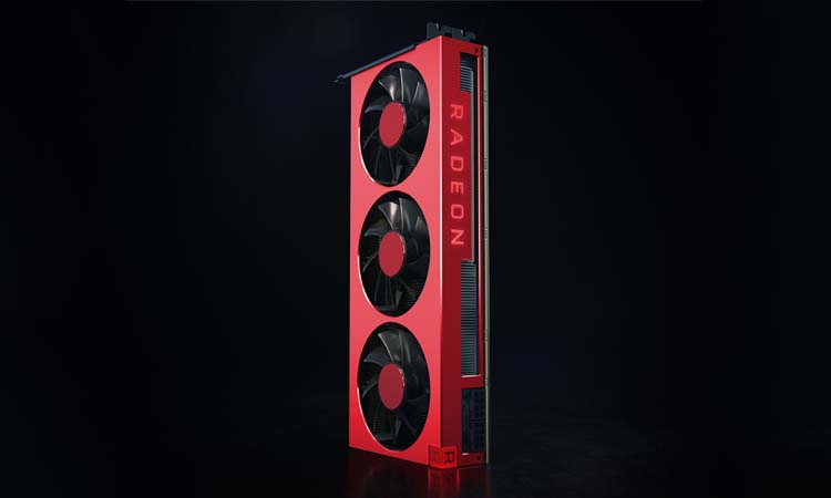 La RADEON VII 50th Anniversary a bien un carénage rouge