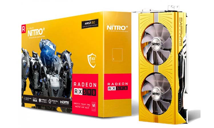 Sapphire : une RX 590 Nitro+ 50th Anniversary se dévoile