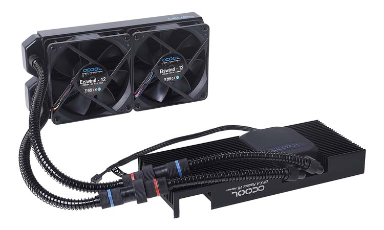 Eiswolf GPX Pro : un AIO Alphacool pour la RADEON VII