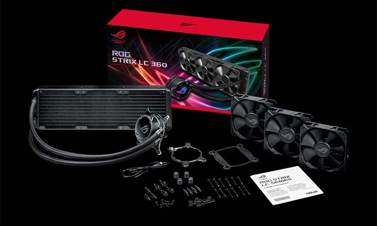 LC 360 : le gros AIO en 360 mm « entré de gamme » d&rsquo;Asus s&rsquo;annonce