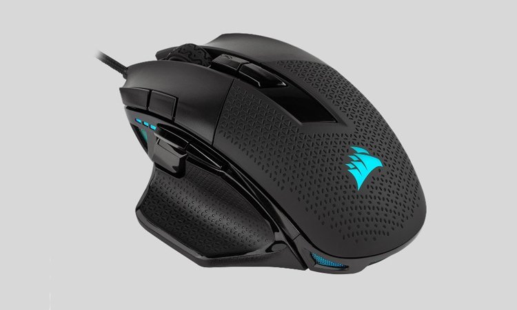 Nightsword RGB : une sorte de Dark Core RGB filaire chez Corsair