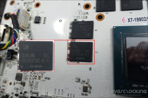 Le PCB de la KFA2 RTX 2070 Super HOF 10th Anniversary