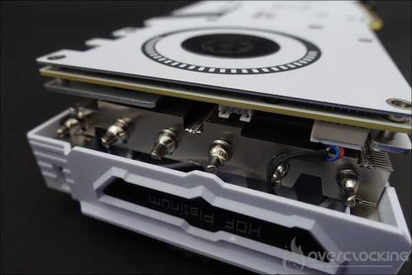 Le refroidissement de la KFA2 RTX 2070 Super HOF 10th Anniversary