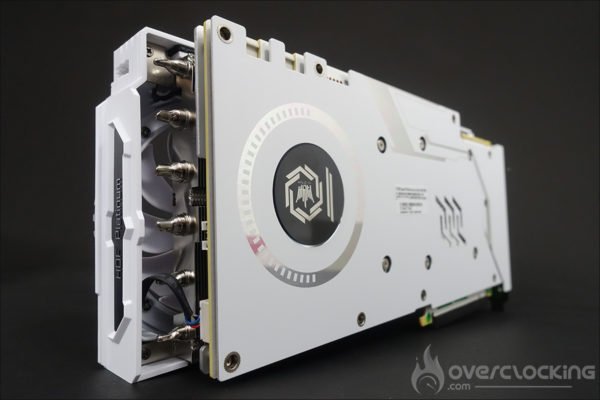 Le refroidissement de la KFA2 RTX 2070 Super HOF 10th Anniversary