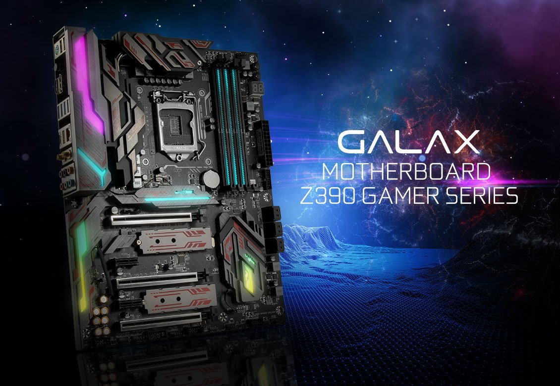 La carte mère Galax Z390 Gamer
