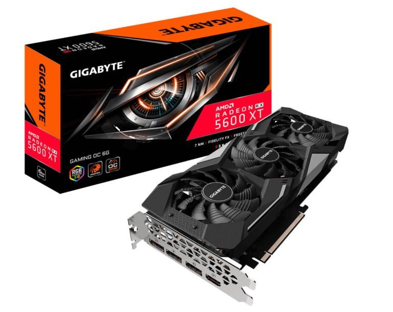 La Gigabyte RX 5600 XT Gaming OC 6G
