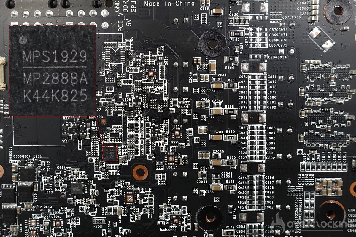 Le PCB de la KFA2 RTX 2070 Super Work of frames