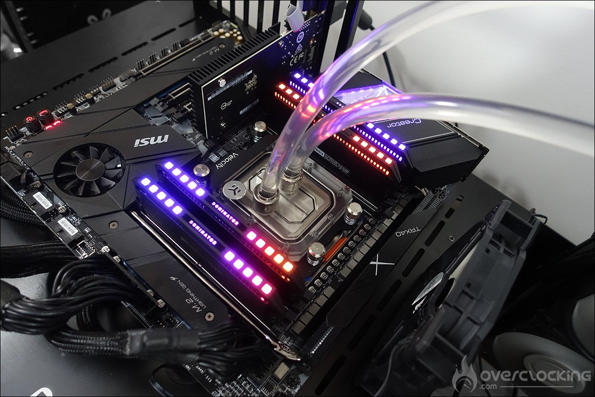 Configuration Threadripper 3970X et MSI Creator TRX40