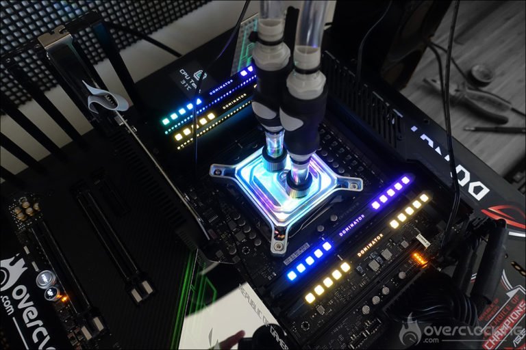 Configuration de tests Asus Rampage VI Extreme Encore