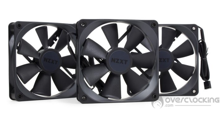 NZXT Kraken Z73 ventilateurs