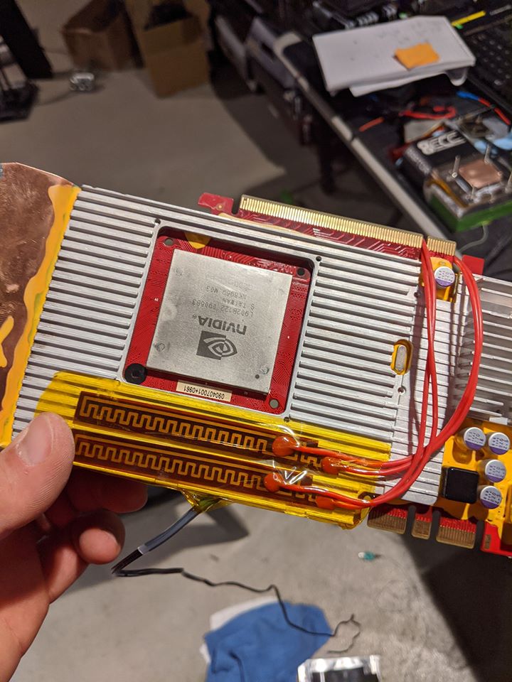 Bench LN2 avec la GTX 285