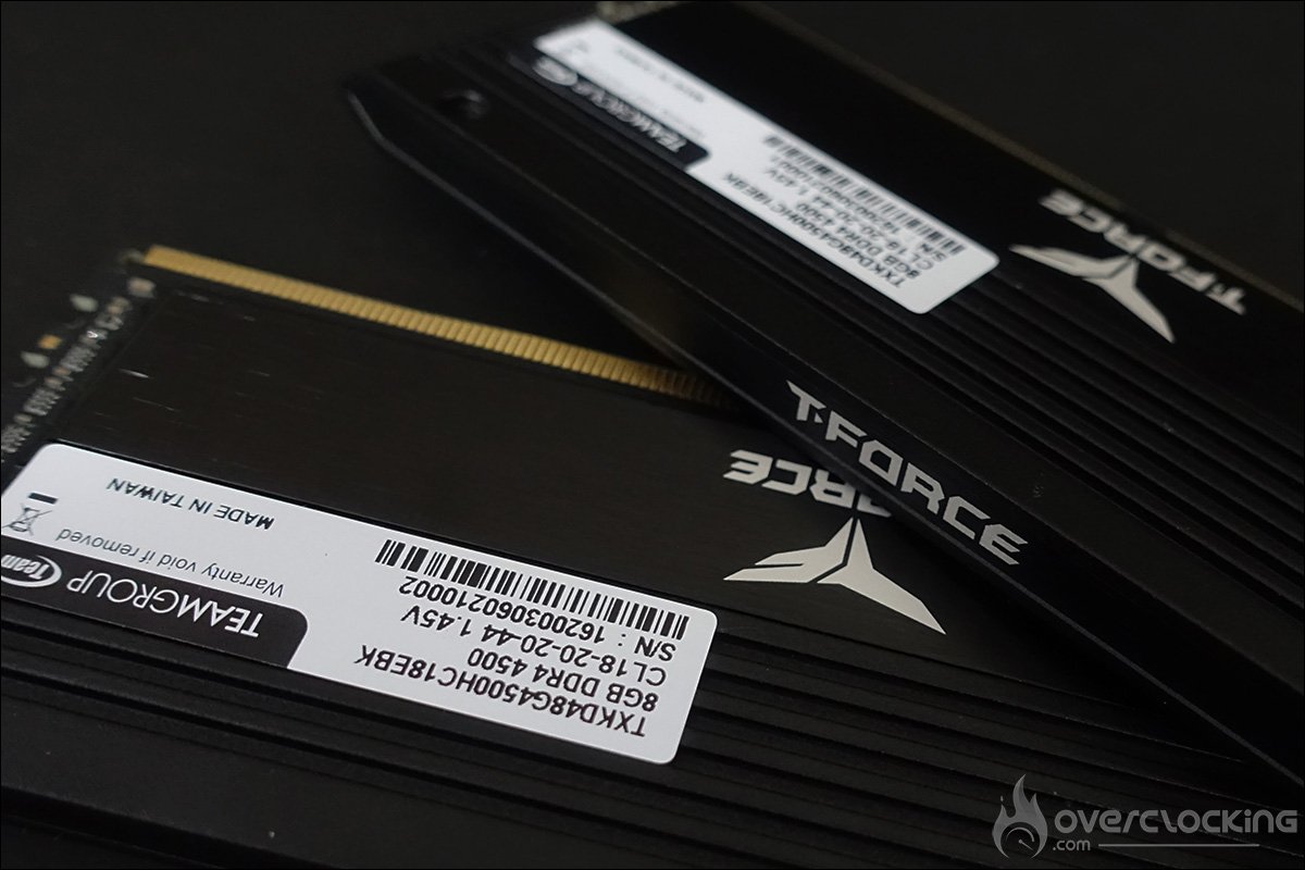 Le kit mémoire T-Force Xtreem 4500MHz CL18 de Teamgroup