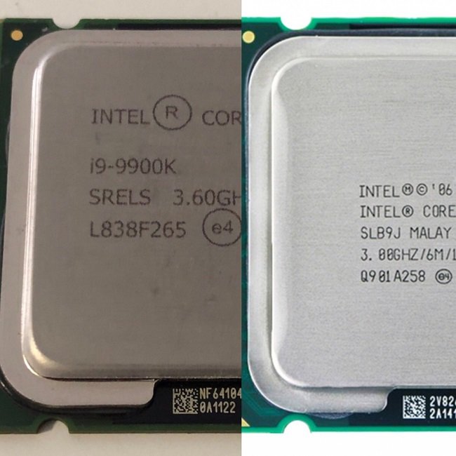 Intel faux processeurs