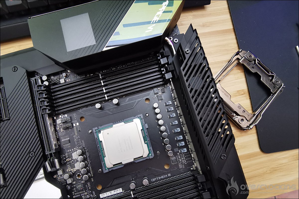 Tests sous LN2 10980XE et Asus Rampage VI Extreme Encore