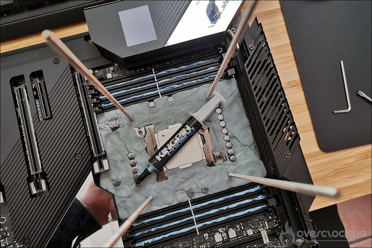 Tests sous LN2 10980XE et Asus Rampage VI Extreme Encore