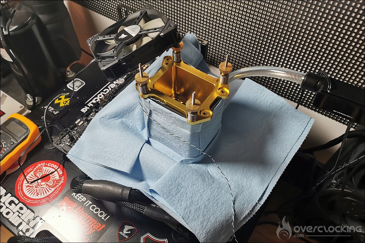 Tests sous LN2 10980XE et Asus Rampage VI Extreme Encore