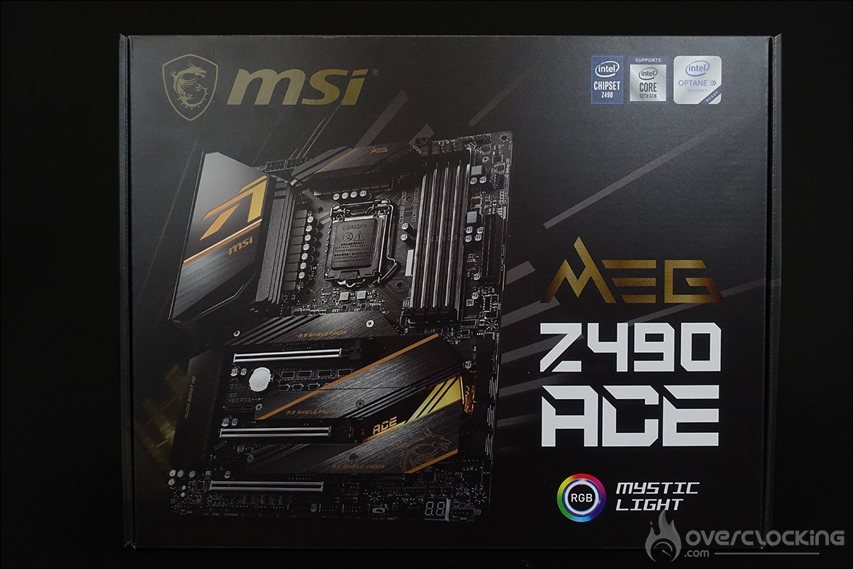 La carte mère MSI MEG Z490 ACE