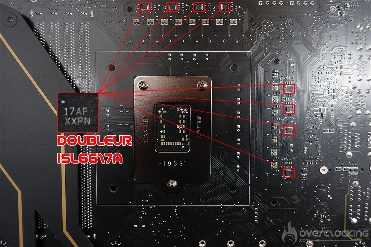 VRM MSI MEG Z490 ACE