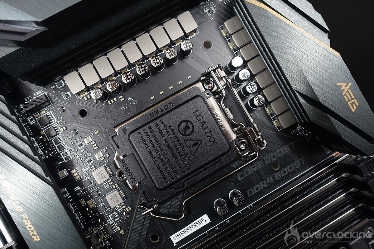 La carte mère MSI MEG Z490 ACE
