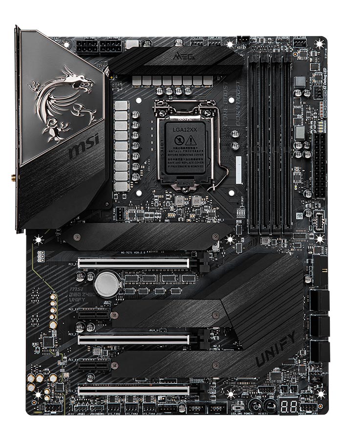 La carte mère MSI MEG Z490 Unify