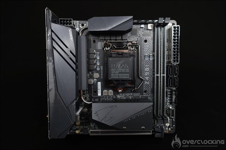 La carte mère Z490I AORUS ULTRA