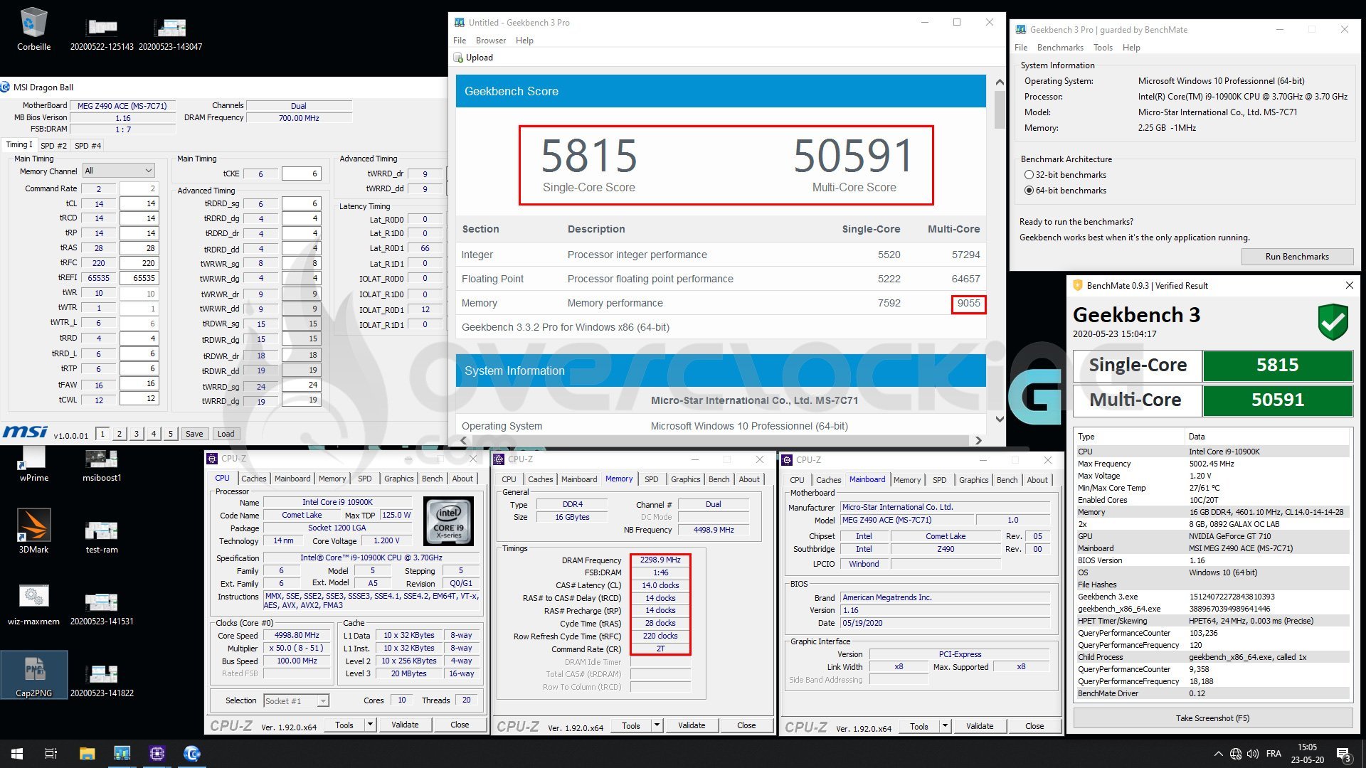 Geekbench 3 4600 C14
