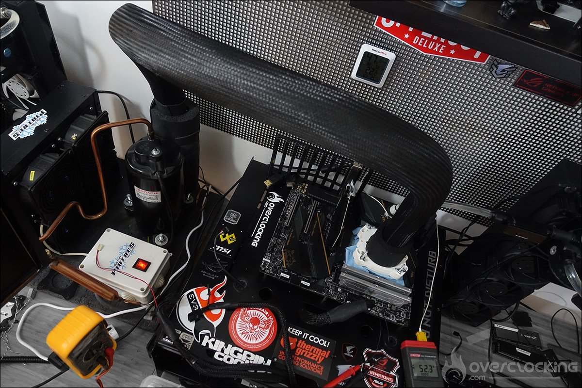 MSI Z490 ACE et i9-10900K sous DOD