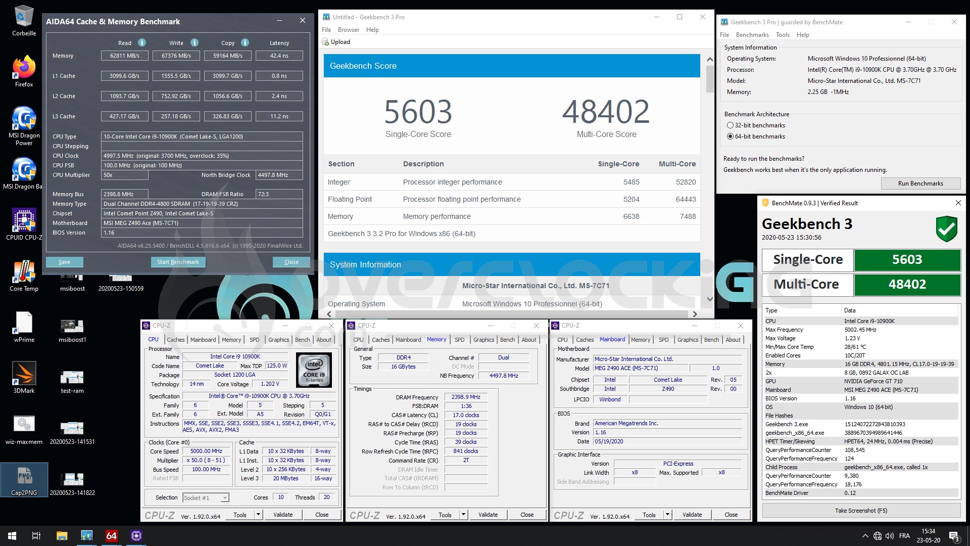 Overclocking mémoire MSI Try It!