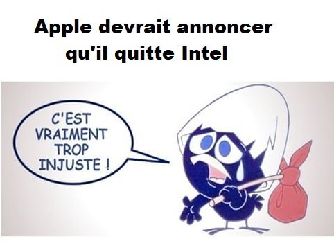 Apple abandonne Intel