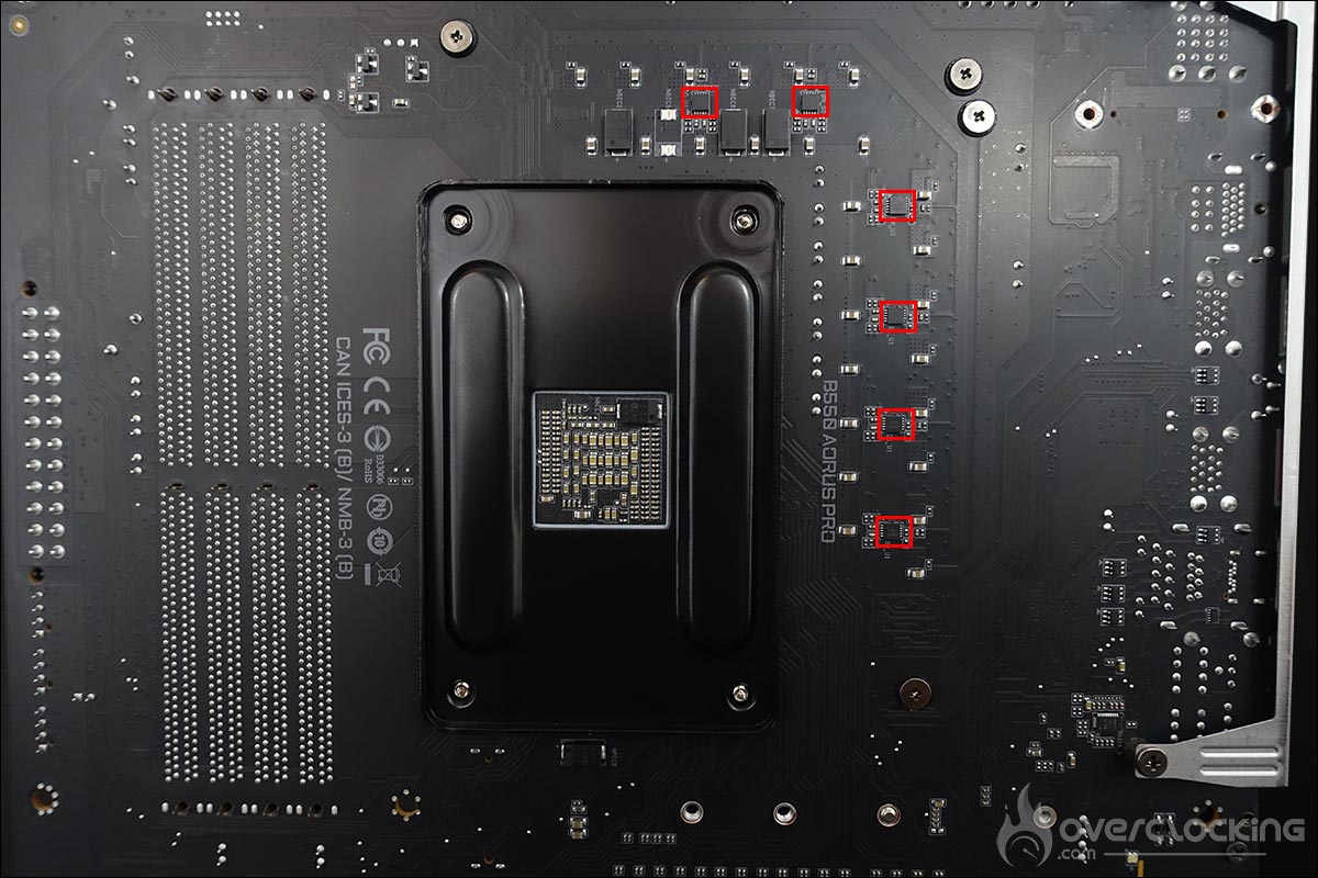 VRM La carte mère Aorus B550 Pro
