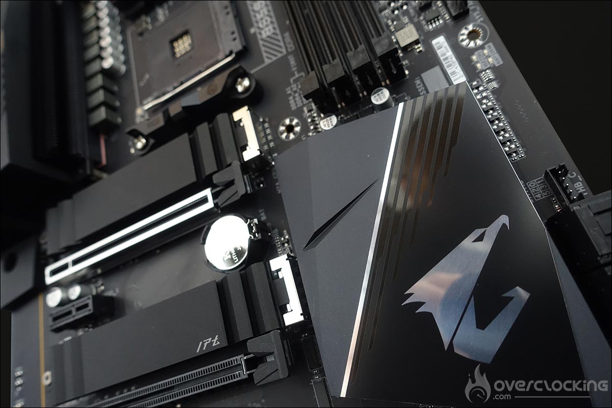 La carte mère Aorus B550 Pro