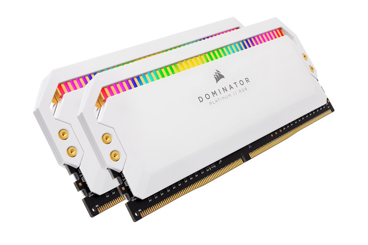 Corsair memory Platinum RGB blanche