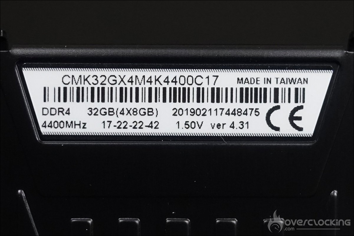 Corsair Vengeance LPX 4400 MHz C18