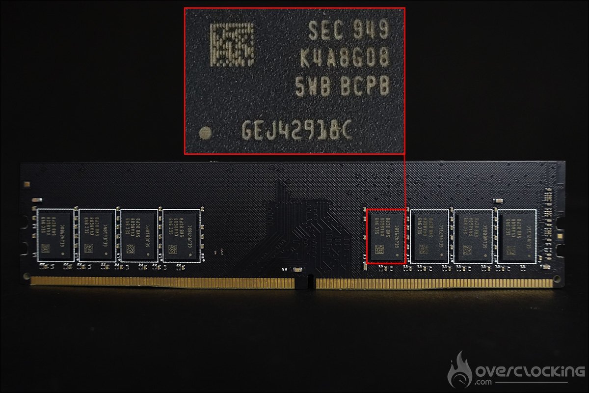 PCB Corsair Vengeance LPX 4400 MHz C18
