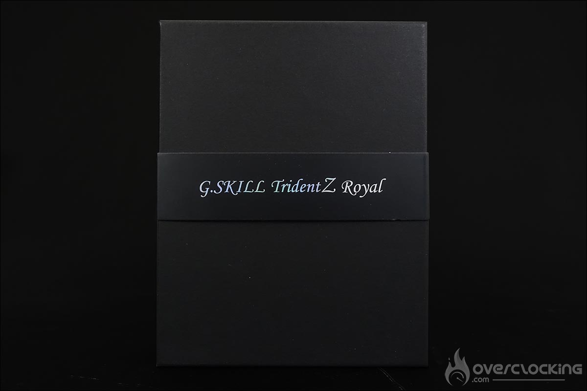 Kit mémoire GSKILL TridentZ Royal 4000 MHz CL18