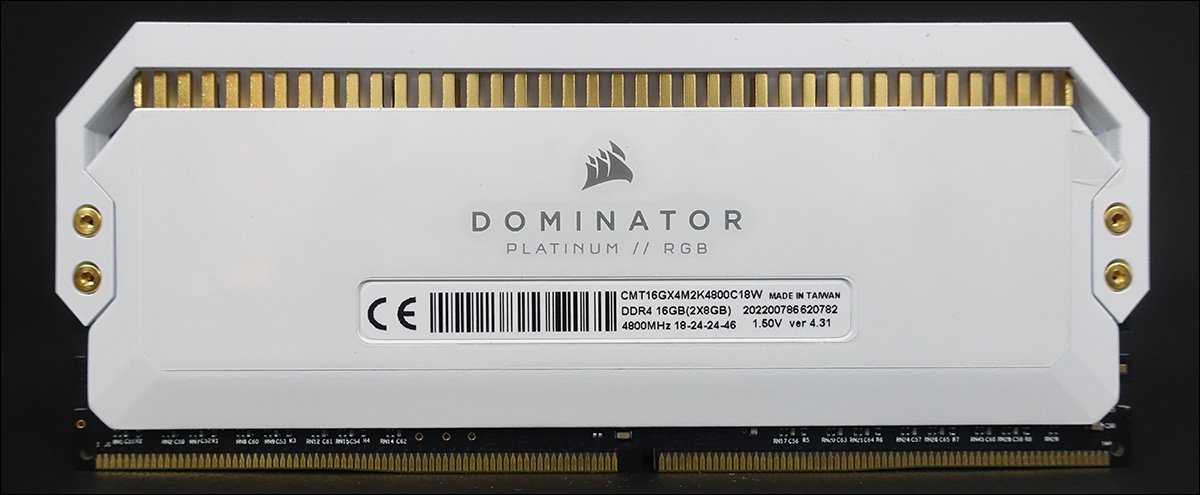 Corsair Dominator Platinum RGB white