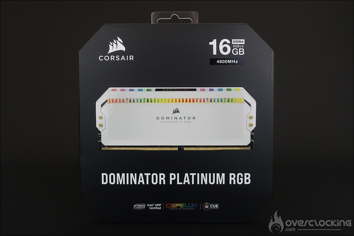 Corsair Dominator Platinum RGB white