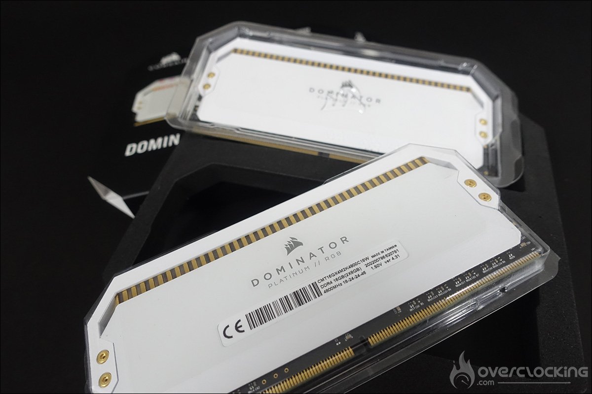Corsair Dominator Platinum RGB white