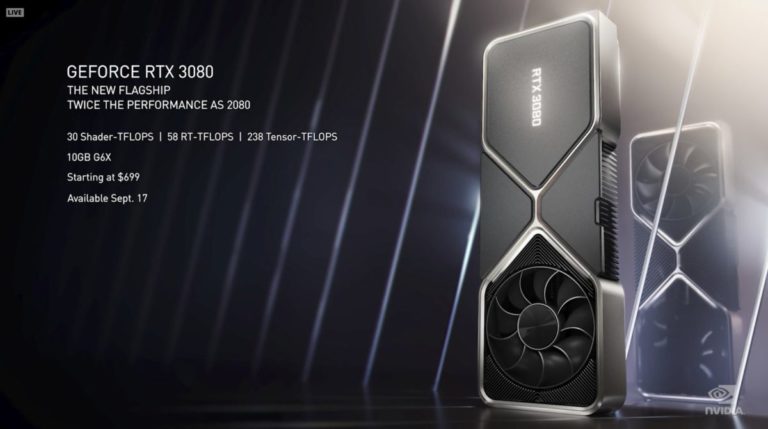 Geforce Nvidia RTX 3080