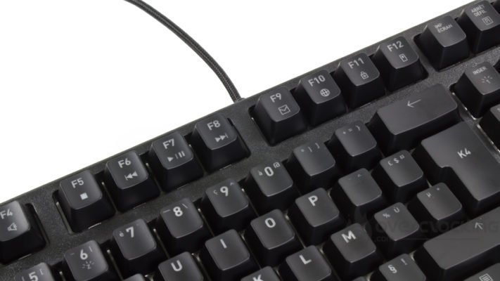 Xtrfy K4 RGB - Raccourcis multimédias