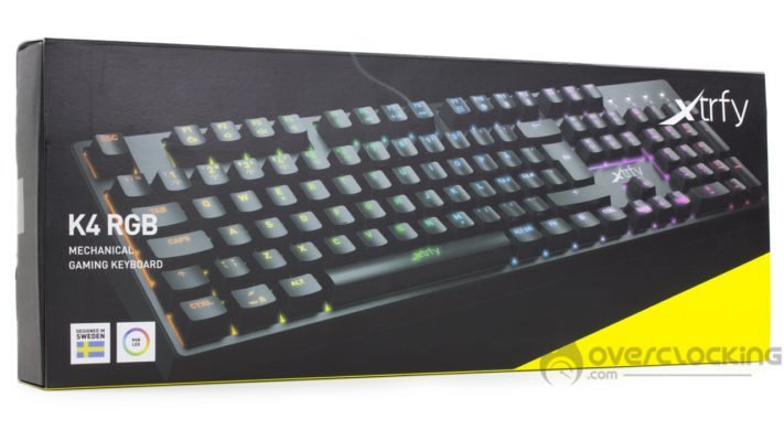 Xtrfy K4 RGB - Boîte