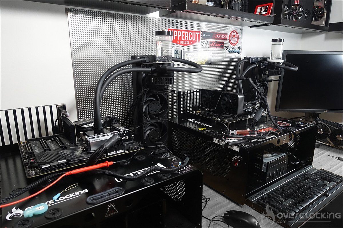 Configuration labo de tests Ryzen 5900X 5800X