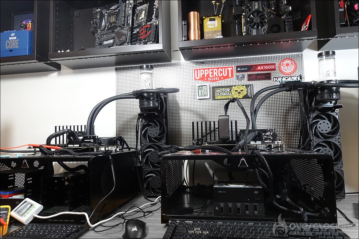 Configuration labo de tests Ryzen 5900X 5800X
