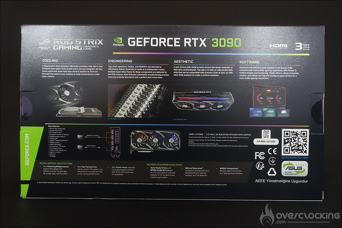 Asus RTX 3090 Strix OC
