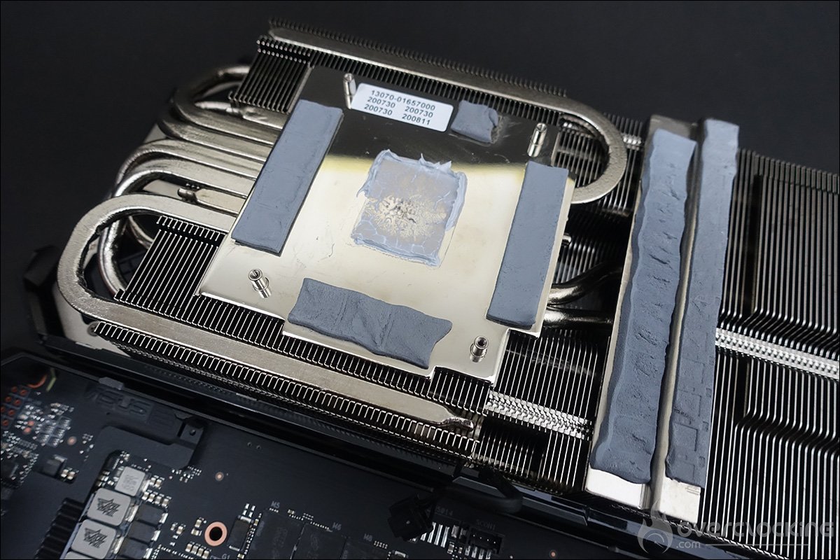 Radiateur de l'Asus RTX 3090 Strix OC