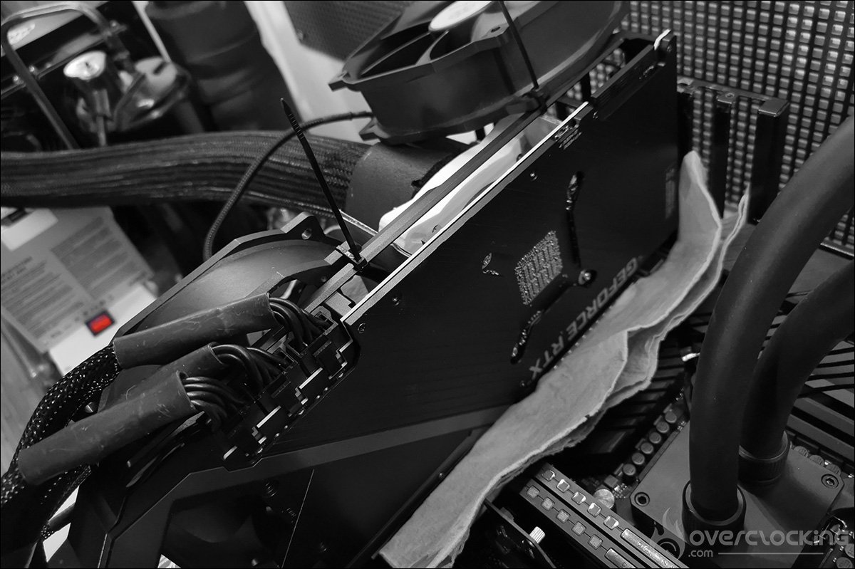 L'Asus RTX 3090 Strix OC sous froid DOD